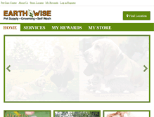 Tablet Screenshot of earthwisepet.com